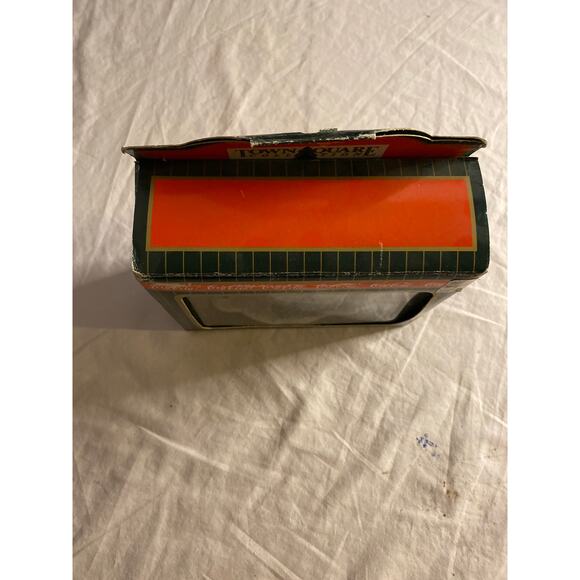 Village Figurine Man & Child with Tree Holiday Collectible - Picture 2 of 5